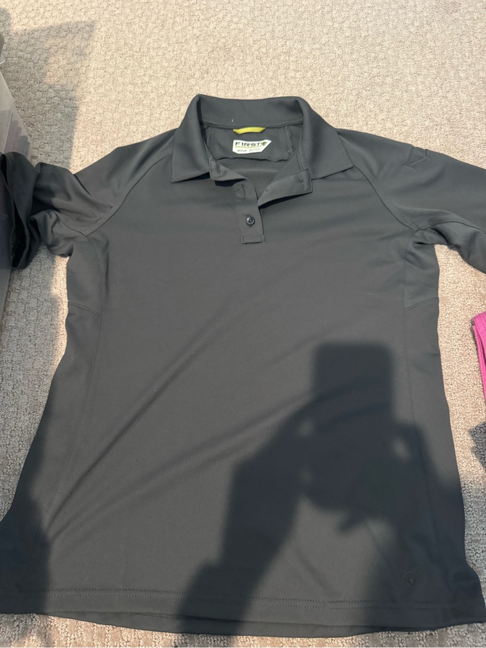Women’s Dark Gray Performance Polo Shirt
